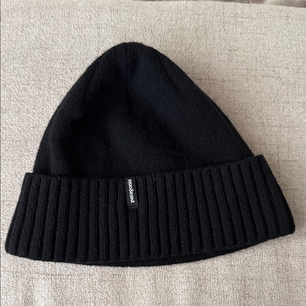 Patagonia Black Beanie